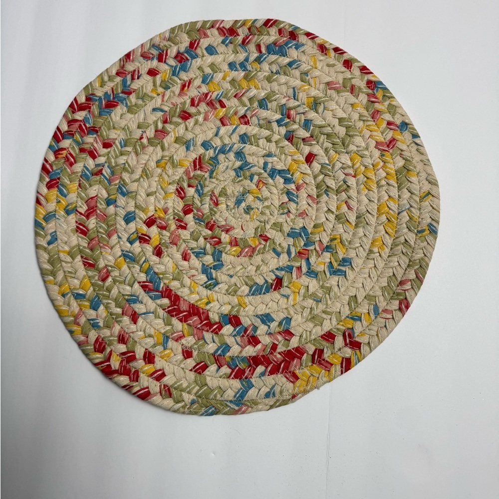 The Pioneer Woman Multicolor Braided Placemats - Picture 2 of 5